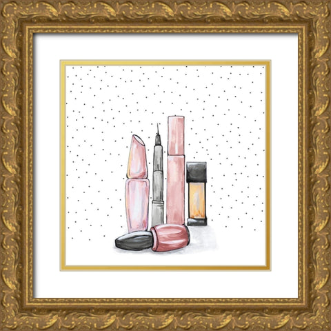 Getting Ready II Gold Ornate Wood Framed Art Print with Double Matting by Ritter, Gina