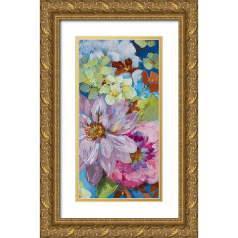 Abundant Garden II Gold Ornate Wood Framed Art Print with Double Matting by Loreth, Lanie