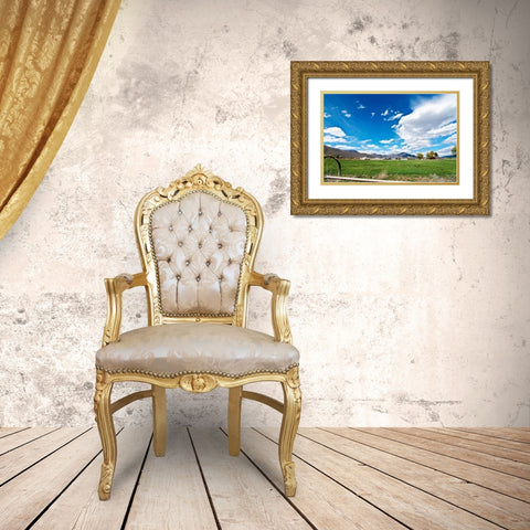 Life by the Mountains I Gold Ornate Wood Framed Art Print with Double Matting by Nawrocke, Bruce