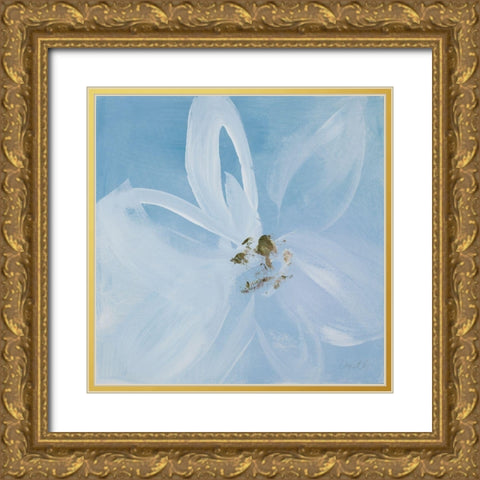 Out of the Blue I Gold Ornate Wood Framed Art Print with Double Matting by Loreth, Lanie