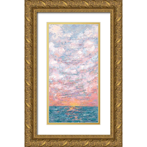Sunset Rise Gold Ornate Wood Framed Art Print with Double Matting by Coolick, Ann Marie