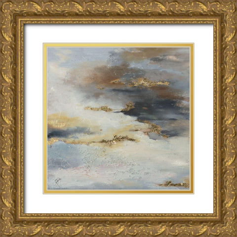 A Light In The Dark I Gold Ornate Wood Framed Art Print with Double Matting by Pinto, Patricia