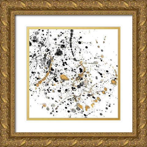 Insomnia Square I Gold Ornate Wood Framed Art Print with Double Matting by Wilson, Kali