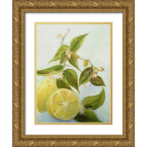 Pucker Up I Gold Ornate Wood Framed Art Print with Double Matting by Diannart