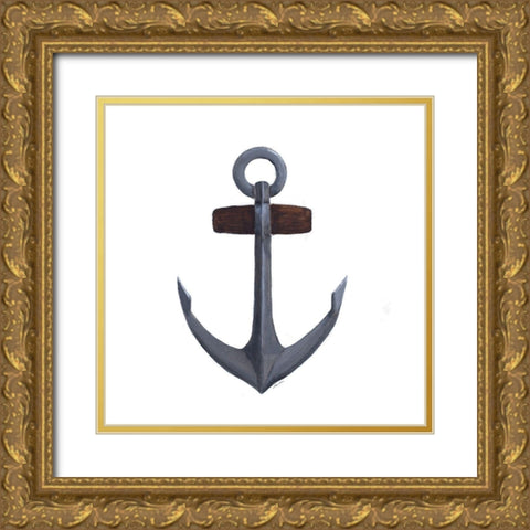 To the Sea I Gold Ornate Wood Framed Art Print with Double Matting by Edwins, Hugo