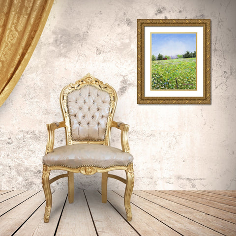 Rise and Shine Gold Ornate Wood Framed Art Print with Double Matting by Redding, James