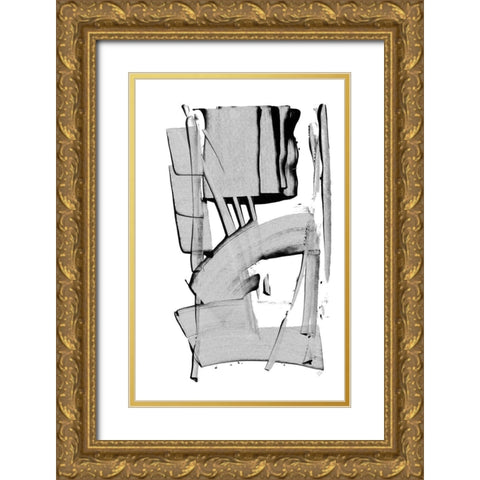 Building It II Gold Ornate Wood Framed Art Print with Double Matting by Loreth, Lanie