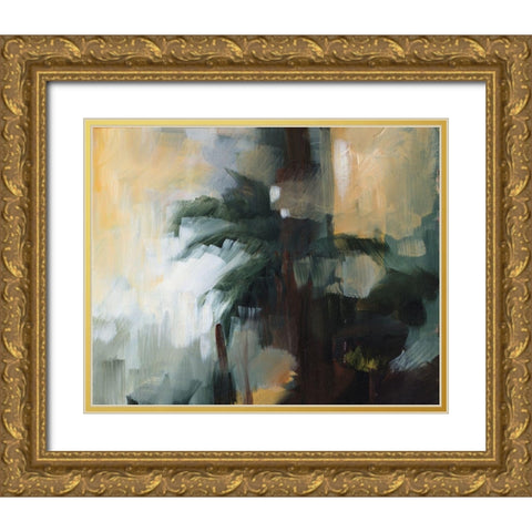 Remembrance I Gold Ornate Wood Framed Art Print with Double Matting by Slivka, Jane