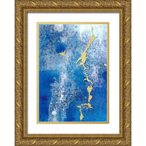 From Above I Gold Ornate Wood Framed Art Print with Double Matting by Diannart