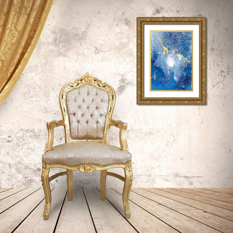From Above II Gold Ornate Wood Framed Art Print with Double Matting by Diannart