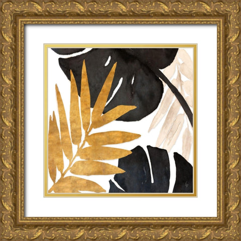 Modern Tropics II Gold Ornate Wood Framed Art Print with Double Matting by Loreth, Lanie