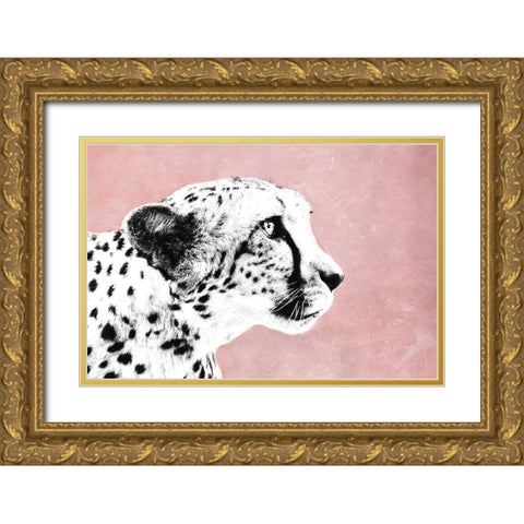 Wild Gold Ornate Wood Framed Art Print with Double Matting by SD Graphics Studio