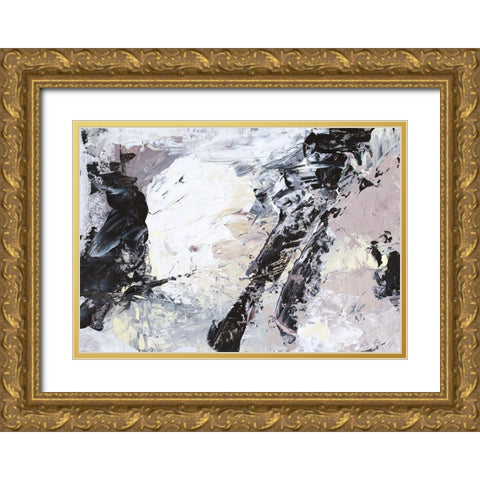 Sound of Movement Gold Ornate Wood Framed Art Print with Double Matting by Loreth, Lanie