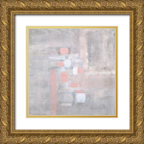 Cloudy Mist I Gold Ornate Wood Framed Art Print with Double Matting by Pattinian, Merri