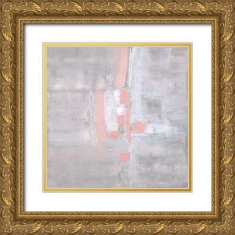 Cloudy Mist II Gold Ornate Wood Framed Art Print with Double Matting by Pattinian, Merri