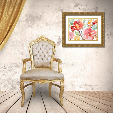 Country Dreaming I Gold Ornate Wood Framed Art Print with Double Matting by Loreth, Lanie