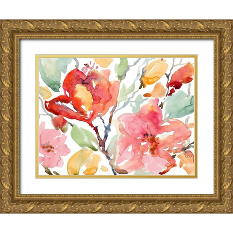 Country Dreaming I Gold Ornate Wood Framed Art Print with Double Matting by Loreth, Lanie