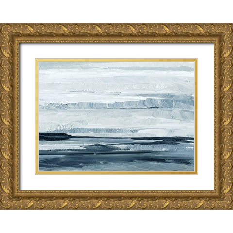 Freedom of the Sea I Gold Ornate Wood Framed Art Print with Double Matting by Loreth, Lanie