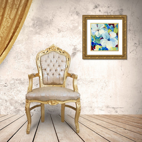 A Seasons Beauty I Gold Ornate Wood Framed Art Print with Double Matting by Loreth, Lanie