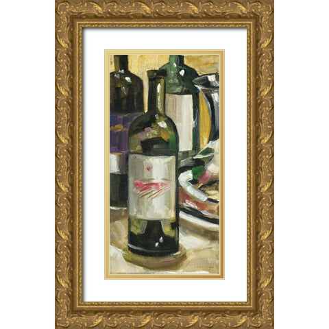 Cellar I Gold Ornate Wood Framed Art Print with Double Matting by French-Roussia, Heather A.
