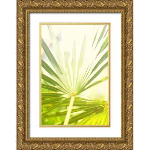 Among Palms I Gold Ornate Wood Framed Art Print with Double Matting by Bryant, Susan