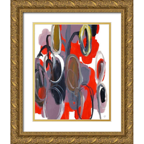 The City Spirit Gold Ornate Wood Framed Art Print with Double Matting by Loreth, Lanie