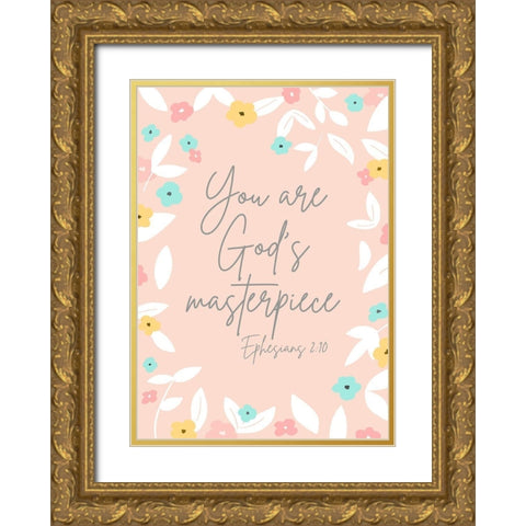 Spiritual Guidance IV Gold Ornate Wood Framed Art Print with Double Matting by Quach, Anna