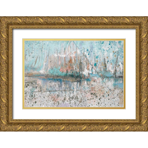 Distant Skies I Gold Ornate Wood Framed Art Print with Double Matting by Beauchamp, Andy