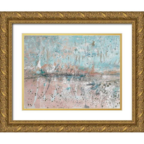 Distant Skies II Gold Ornate Wood Framed Art Print with Double Matting by Beauchamp, Andy