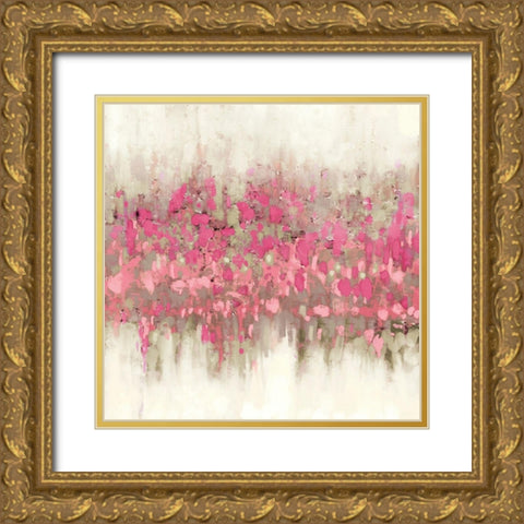 Crossing Abstract I Gold Ornate Wood Framed Art Print with Double Matting by Meneely, Dan