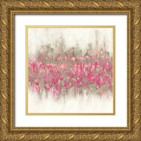 Crossing Abstract II Gold Ornate Wood Framed Art Print with Double Matting by Meneely, Dan