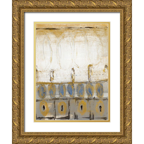 Sense of Rhythm Gold Ornate Wood Framed Art Print with Double Matting by Loreth, Lanie
