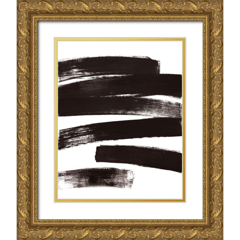 Wait For No One Gold Ornate Wood Framed Art Print with Double Matting by Loreth, Lanie