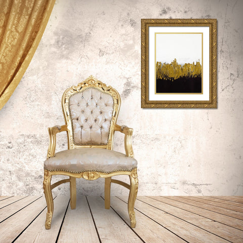 Meet Me in the Middle Gold Ornate Wood Framed Art Print with Double Matting by Loreth, Lanie