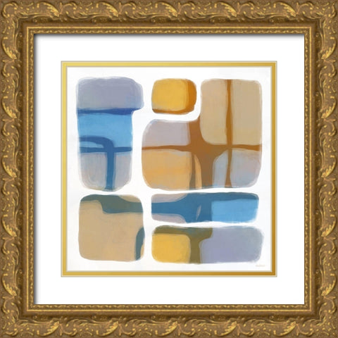 Color Litho II Gold Ornate Wood Framed Art Print with Double Matting by Meneely, Dan
