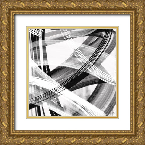 New Magnum I Gold Ornate Wood Framed Art Print with Double Matting by Meneely, Dan