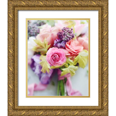 Spring In Full Glory Gold Ornate Wood Framed Art Print with Double Matting by Gardner, Sarah
