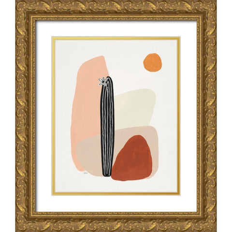 Arizona II Gold Ornate Wood Framed Art Print with Double Matting by Pinto, Patricia