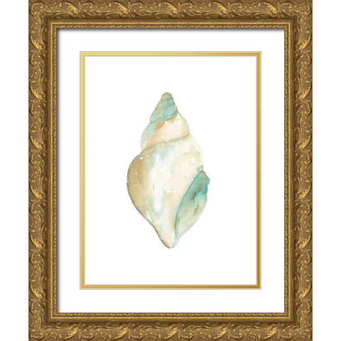Priceless Shells I Gold Ornate Wood Framed Art Print with Double Matting by Price, Lucille