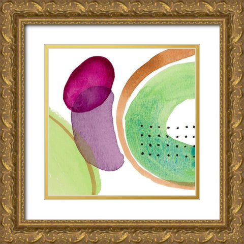 Natures Aura Gold Ornate Wood Framed Art Print with Double Matting by Loreth, Lanie