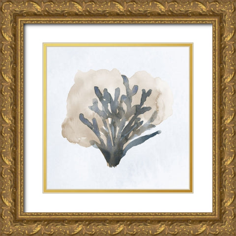 Atlantic Coral II Gold Ornate Wood Framed Art Print with Double Matting by Price, Lucille