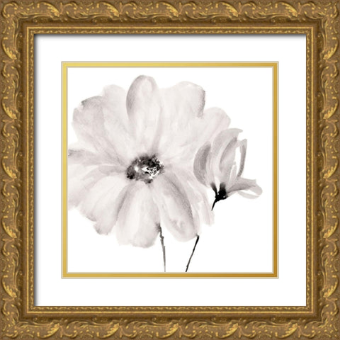 Rise With The Sun Square I Gold Ornate Wood Framed Art Print with Double Matting by Loreth, Lanie