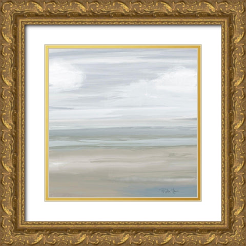 Another Day Gold Ornate Wood Framed Art Print with Double Matting by Maria, Robin