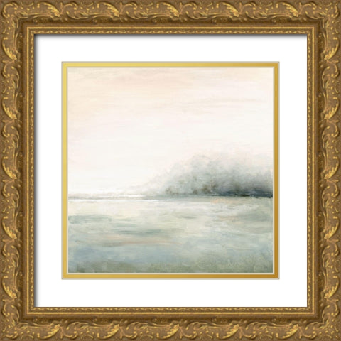 Light Fog Gold Ornate Wood Framed Art Print with Double Matting by Pinto, Patricia