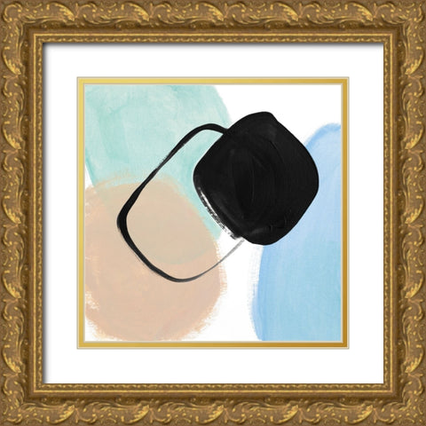 A Joyful Day I Gold Ornate Wood Framed Art Print with Double Matting by Loreth, Lanie