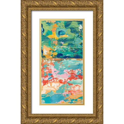 Mellow Sway I Gold Ornate Wood Framed Art Print with Double Matting by Athas, Vas