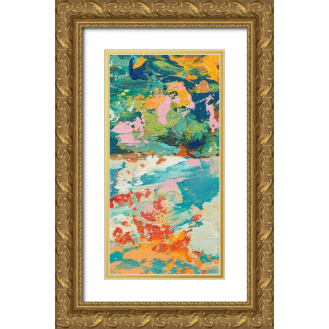 Mellow Sway II Gold Ornate Wood Framed Art Print with Double Matting by Athas, Vas