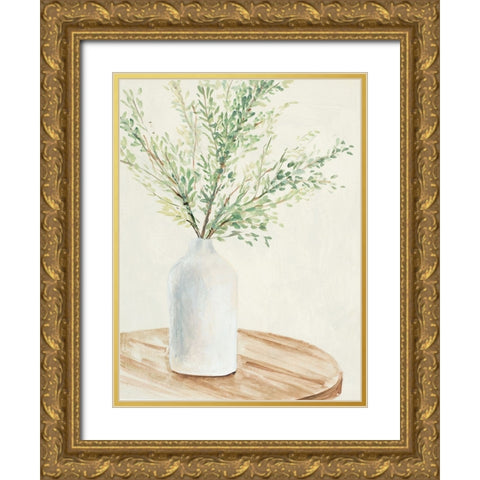 Boho Corner Gold Ornate Wood Framed Art Print with Double Matting by Loreth, Lanie