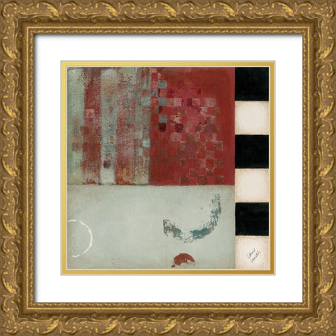 Town and Country II Gold Ornate Wood Framed Art Print with Double Matting by Loreth, Lanie