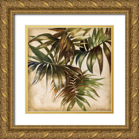 La Palmera I Gold Ornate Wood Framed Art Print with Double Matting by Pinto, Patricia